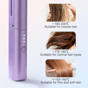 Holo Rechargeable Comb Hair Straightener
