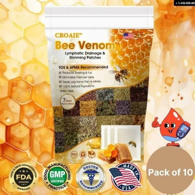 Holo Bee Venom Patches