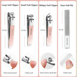 4 in 1 Stainless Steel Nail Clippers Set