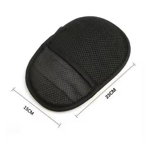 Holo Car Wash Wool Gloves (Black, Pack of 1)